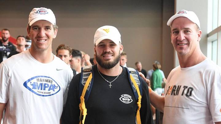 Jarret Doege Throws at Manning Passing Academy