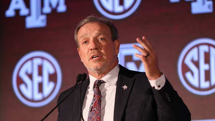 Texas A&M Coach Jimbo Fisher Doesn't Regret Previous Comments About Beating Nick Saban, Alabama