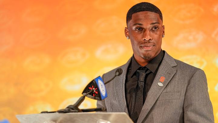 Everything Taj Harris Said at the ACC Kickoff Podium