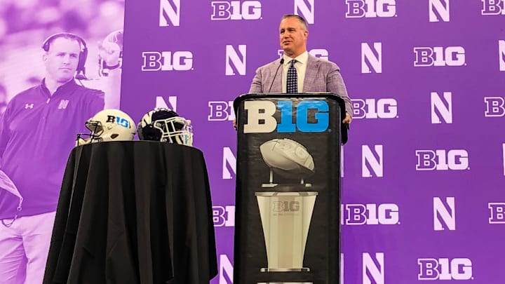 WATCH: Northwestern's Pat Fitzgerald Addresses Media
