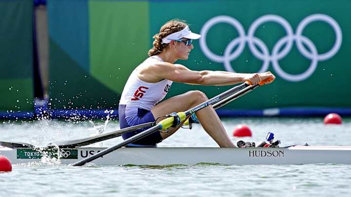 Cal at the Olympics: Kara Kohler, Gennaro di Mauro Advance in Rowing