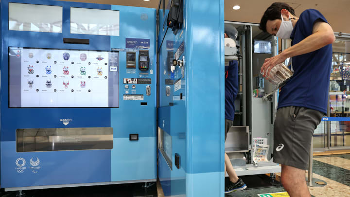 The "Vending Machine Life:" An Olympic Journey of a Japanese Staple and One Too-Many-Purchases