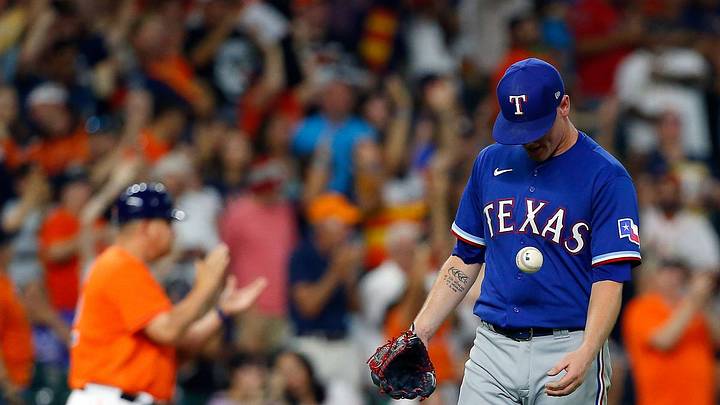Rangers Can't Overcome Astros Bats, Lose 10th Straight