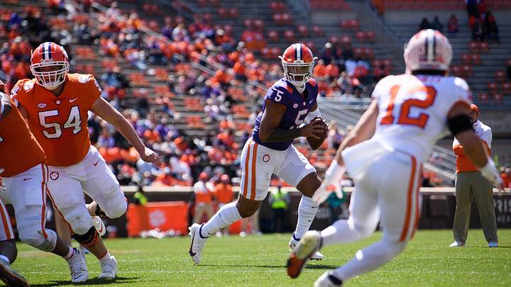 Coaches Expect D.J. Uiagalelei to be Explosive Part of Clemson Running Game Coaches Expect D.J. Uiagalelei to be Explosive Part of Clemson Running Game
