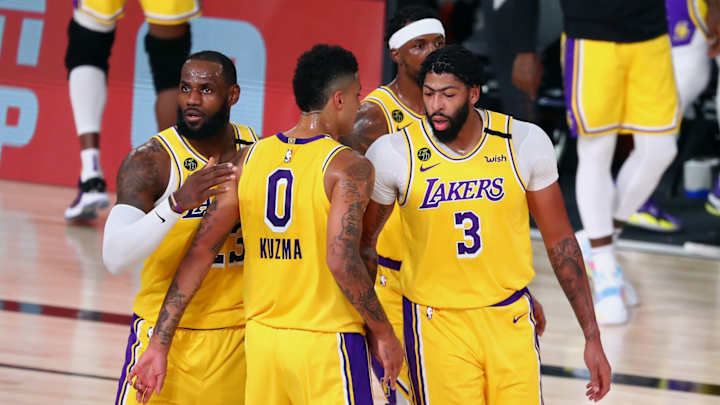 Los Angeles Lakers Report: ESPN's Adrian Wojnarowski Says Almost Every Team He's Talked To Has Been Offered Some Combination Of Kyle Kuzma And Kentavious Caldwell-Pope Los Angeles Lakers Report: ESPN's Adrian Wojnarowski Says Almost Every Team He's Talked To Has Been Offered Some Combination Of Kyle Kuzma And Kentavious Caldwell-Pope