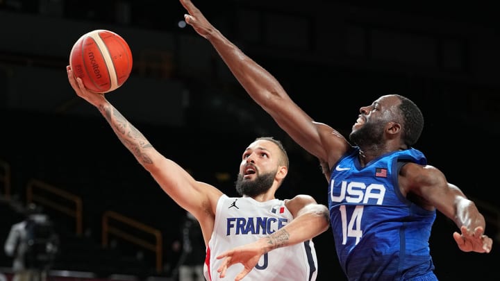 Evan Fournier Leads France to Upset USA Men's Basketball in First Game of Olympics