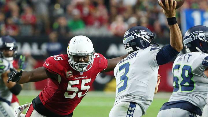 Chandler Jones Leaving NFC West Would Be Music to Russell Wilson, Seahawks' Ears Chandler Jones Leaving NFC West Would Be Music to Russell Wilson, Seahawks' Ears