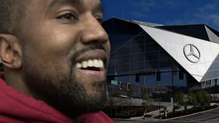 Why Is Kanye West Living Inside Falcons’ Stadium?