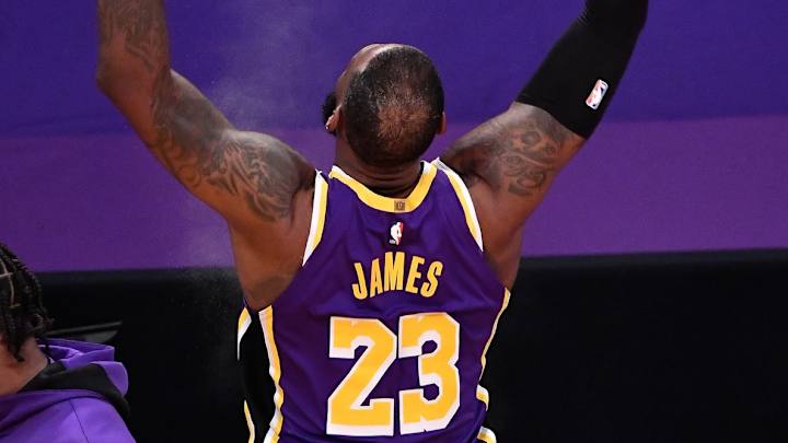 WATCH: Los Angeles Lakers' LeBron James Gave A Speech On The Set Of Space Jam 2