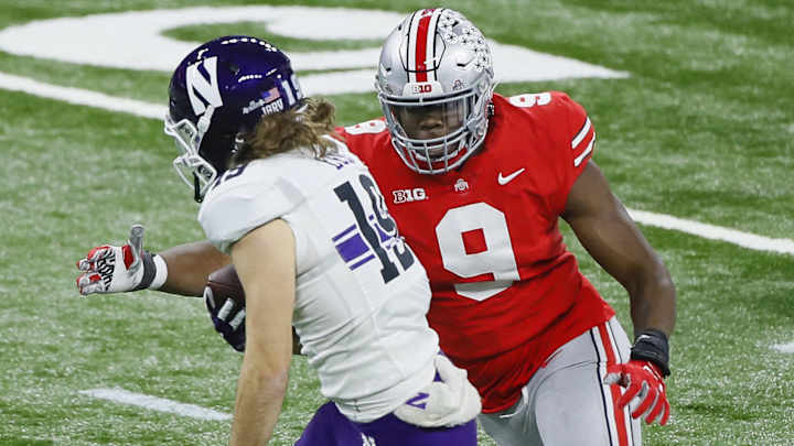 Ohio State’s Zach Harrison, Haskell Garrett, Sevyn Banks Named To Bronko Nagurski Trophy Watch List