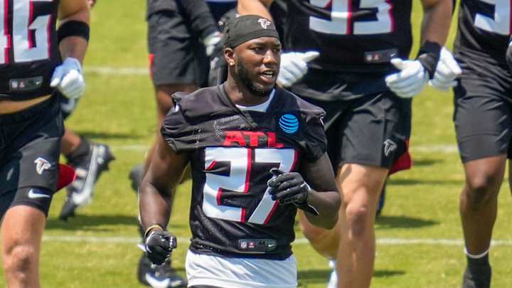 Falcons Training Camp Notebook: Richie Grant Trending Up, WR Battle Continues Falcons Training Camp Notebook: Richie Grant Trending Up, WR Battle Continues