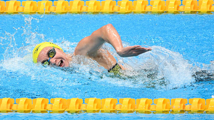 Australia's Ariarne Titmus Sets Olympic Record in 200m Free, Katie Ledecky Fails to Medal Australia's Ariarne Titmus Sets Olympic Record in 200m Free, Katie Ledecky Fails to Medal