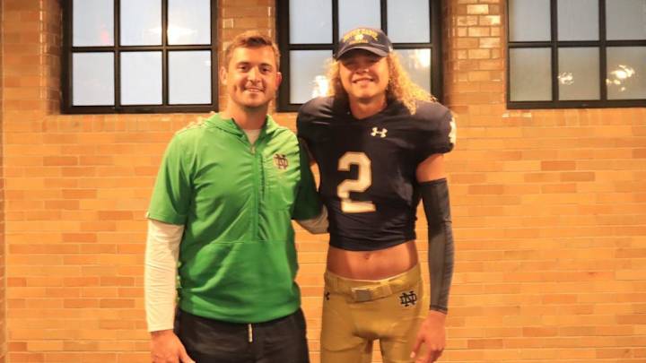 Notre Dame Offers Athletic 2023 Quarterback Notre Dame Offers Athletic 2023 Quarterback