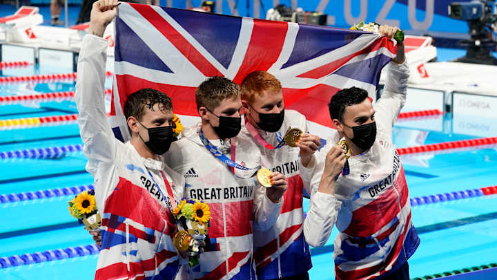 Without Caeleb Dressel, U.S. Men Fail to Medal in 4 x 200-Meter Freestyle Relay