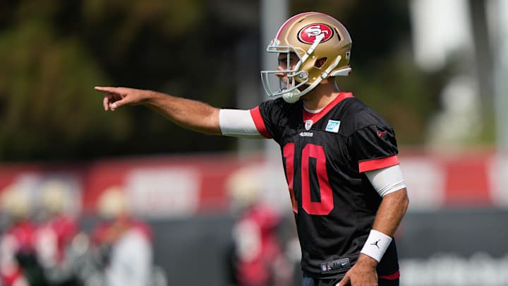 Analyzing Day 1 of the 49ers Quarterback Competition Analyzing Day 1 of the 49ers Quarterback Competition