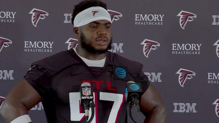 Falcons Camp: What Grady Jarrett 'Loves' About Coach Arthur Smith