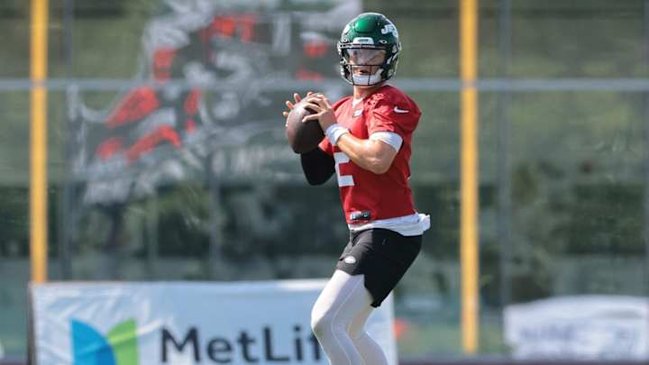 Jets' Zach Wilson Using Practice to Learn When to Take Chances