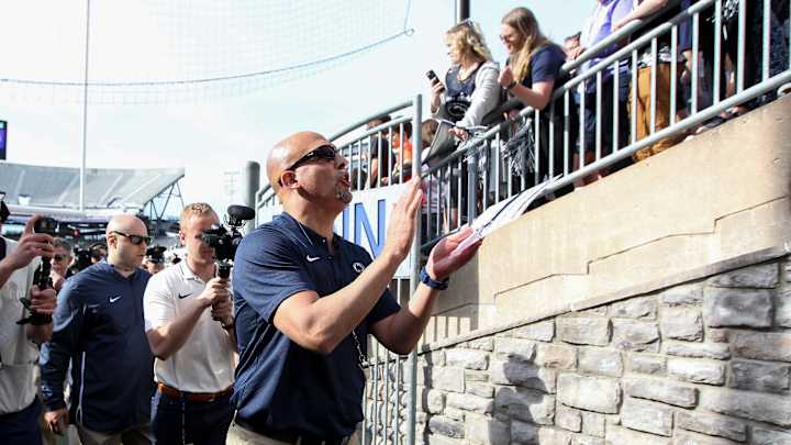 James Franklin Says He's 'Asking and Pleading' Fans to Get Vaccinated