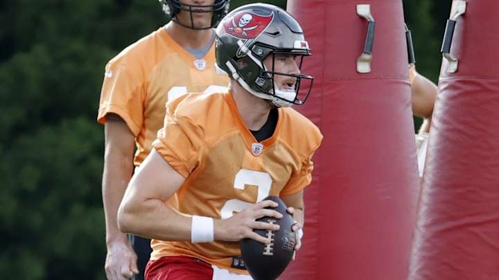 Rookie QB Kyle Trask Adjusting to Speed of Buccaneers Defense