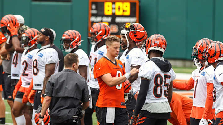 Watch: Joe Burrow Connects With Ja'Marr Chase and Other Highlights from the Bengals' Training Camp