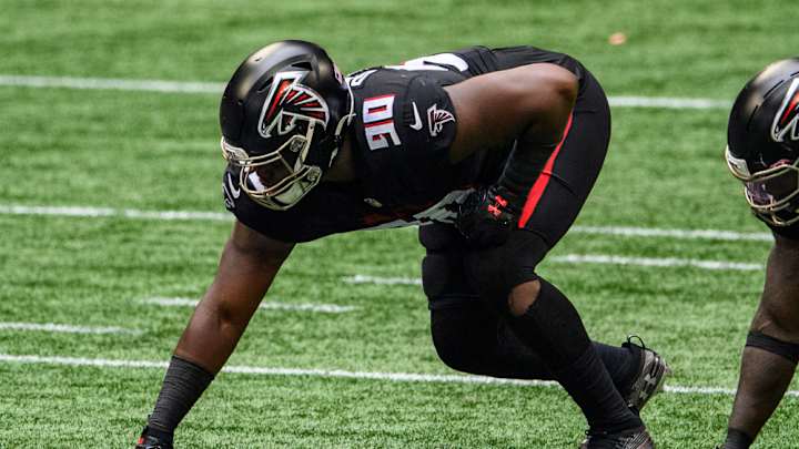 Falcons Camp: Marlon Davidson is a 'Fireball' on D-Line