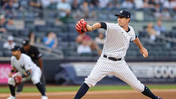 Andrew Heaney Bit By Home Run Ball in Yankees Debut