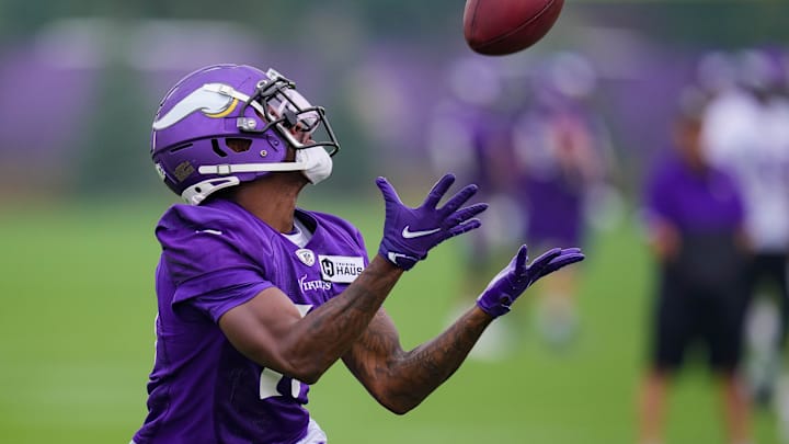 Former Indiana WR Whop Philyor Makes Impressive Catch at Vikings Training Camp Former Indiana WR Whop Philyor Makes Impressive Catch at Vikings Training Camp