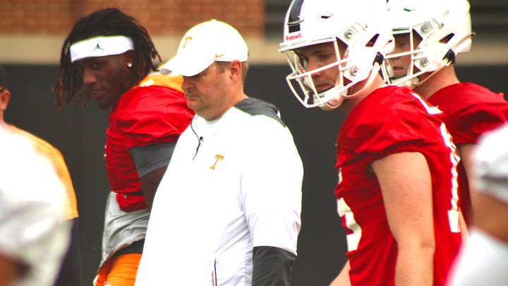Heupel: Vols Still Looking for a QB to ‘Earn It’ Before Naming Starter