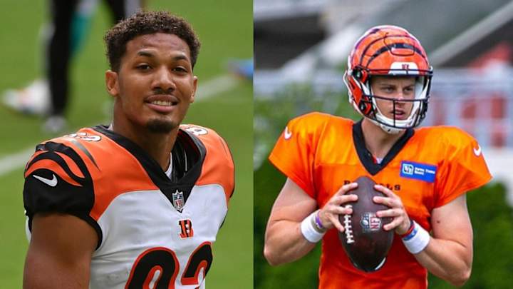Tyler Boyd on Joe Burrow: 'He's a Little Iffy' on His Knee Tyler Boyd on Joe Burrow: 'He's a Little Iffy' on His Knee