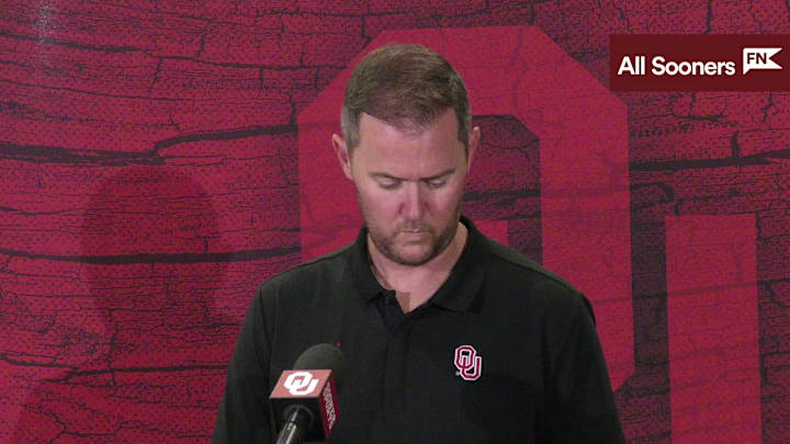 Watch: Lincoln Riley's OU Media Day Presser