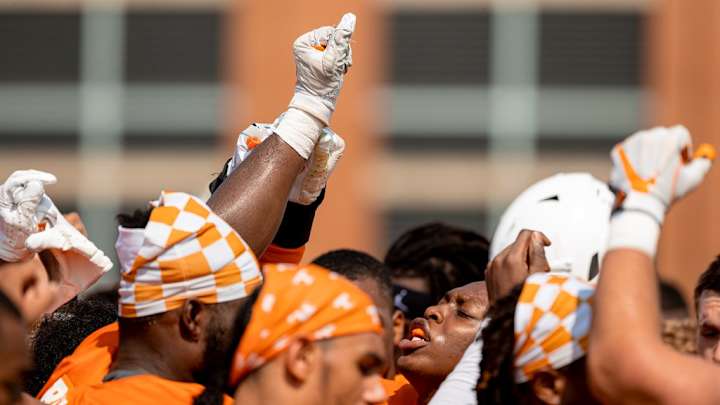 Watch: Highlights From Tennessee's Tuesday Morning Padded Practice