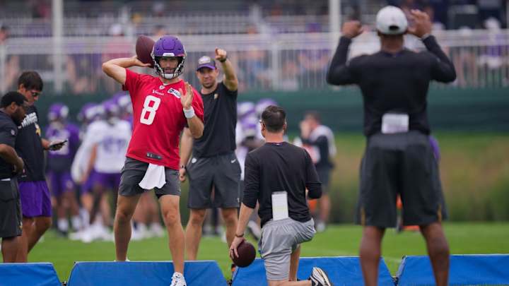 Vikings Training Camp Recap, Day 8: Kirk Cousins Returns, Cameron Dantzler Gets Two INTs