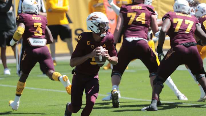 ASU QB Jayden Daniels Named to Manning Award Watch List