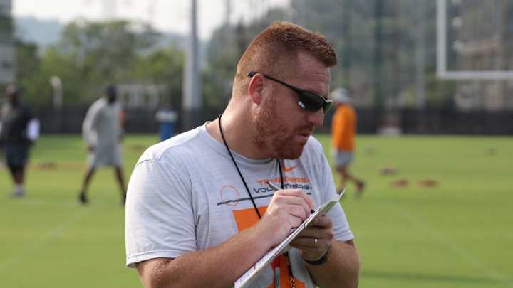 Watch: Vols OC Alex Golesh Meets With The Media on Tuesday Morning