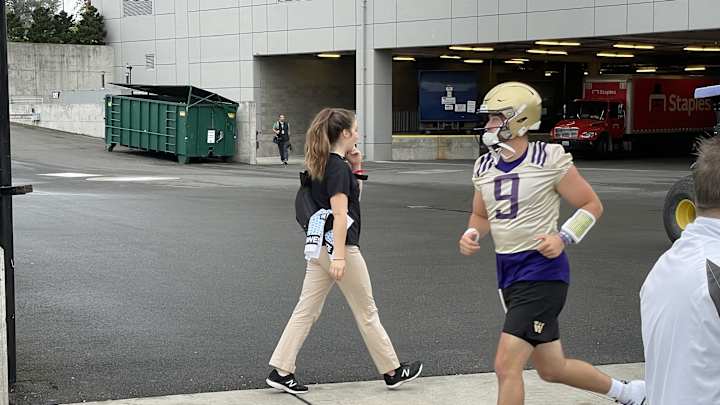 The Sights and Sounds of UW Fall Football Camp