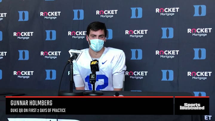 Duke's Gunnar Holmberg a Longshot Heisman Candidate