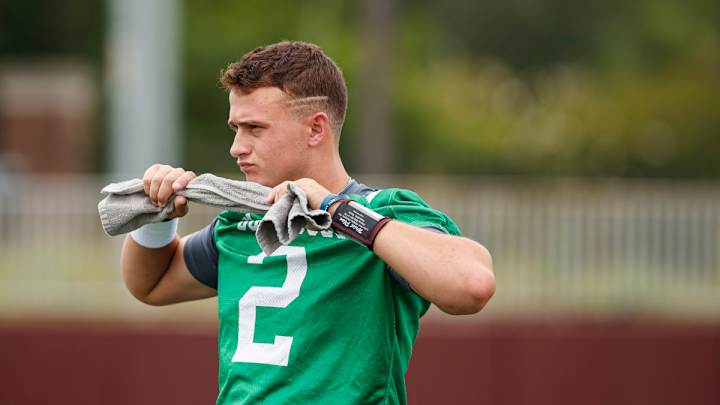 Mississippi State Head Coach Mike Leach Gives Latest Update on 'Open' QB Competition Mississippi State Head Coach Mike Leach Gives Latest Update on 'Open' QB Competition