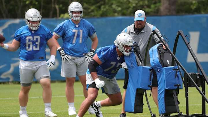 Lions' Offensive Linemen Room Has Makings of a 'Special' Group