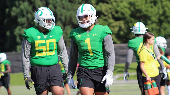 Photo Gallery From Oregon Football's First Practice of Fall Camp Photo Gallery From Oregon Football's First Practice of Fall Camp