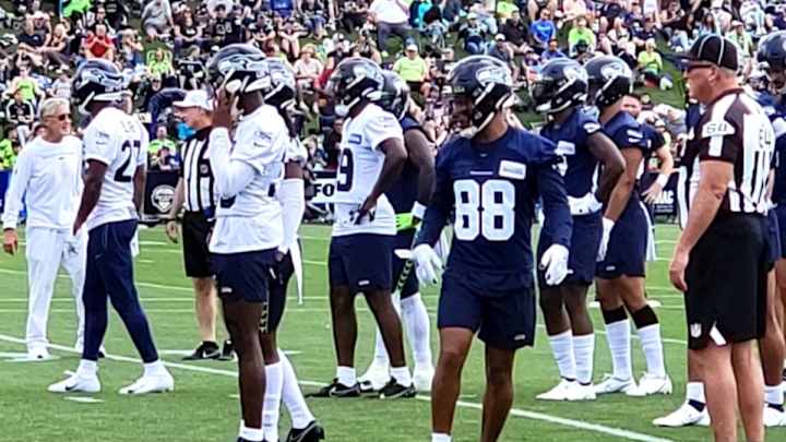 Hoping to Follow Doug Baldwin's Footsteps, Cade Johnson Vying For Roster Spot With Seahawks Hoping to Follow Doug Baldwin's Footsteps, Cade Johnson Vying For Roster Spot With Seahawks