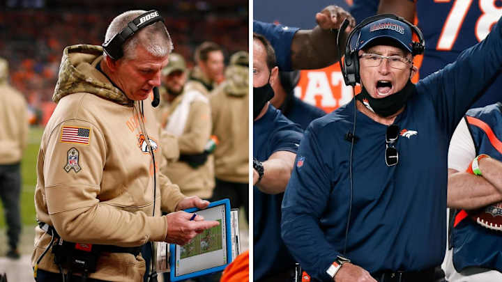 Broncos Boast Two Not-So-Secret Coaching Weapons: Mike Munchak & Bill Kollar Broncos Boast Two Not-So-Secret Coaching Weapons: Mike Munchak & Bill Kollar