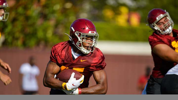 USC OC Graham Harrell Praises Running Back Room
