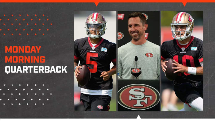MMQB: The 49ers’ QB Competition According to Shanahan, Garoppolo and Lance