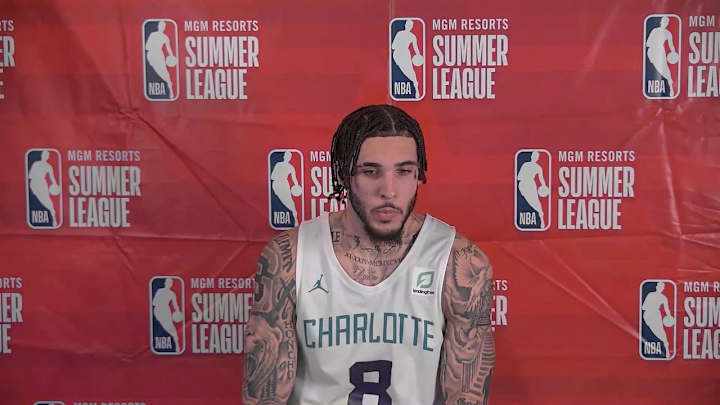 LiAngelo Ball shows off quick release, leaves an impression in first summer league game with Charlotte Hornets