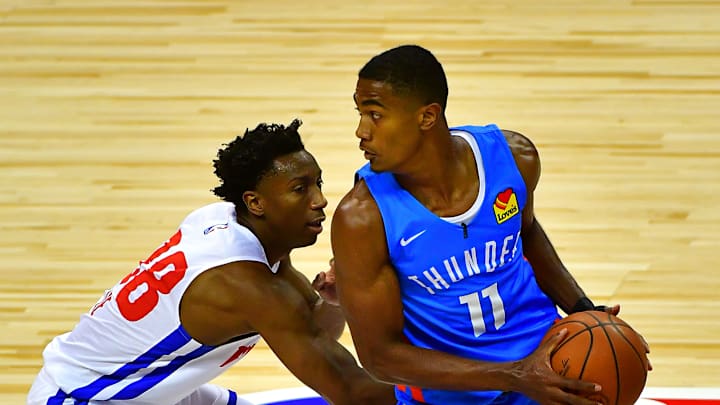 Thunder Guard Theo Maledon Shows Both Sides in Summer League Thunder Guard Theo Maledon Shows Both Sides in Summer League