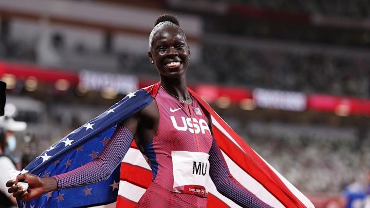 Texas A&M And USA Legend Athing Mu Returns Home To Warm Welcome