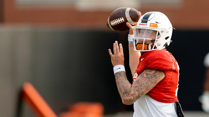Vols QB Brian Maurer Absent from Wednesday Morning Practice