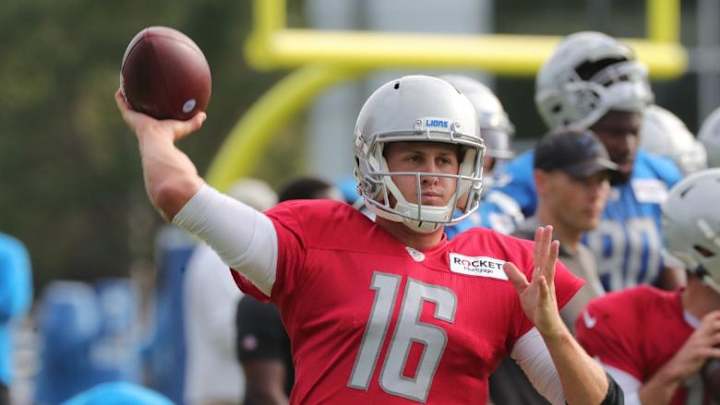 Jared Goff Seems at Ease in Lions' Offense and When Mic'd Up
