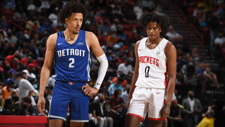 Top NBA Draft Picks Jalen Green, Cade Cunningham Duel in Summer League Matchup Top NBA Draft Picks Jalen Green, Cade Cunningham Duel in Summer League Matchup