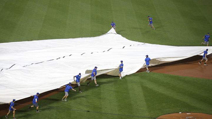 Mets, Nationals Game Suspended Due To Rain; Doubleheader Coming On Wednesday